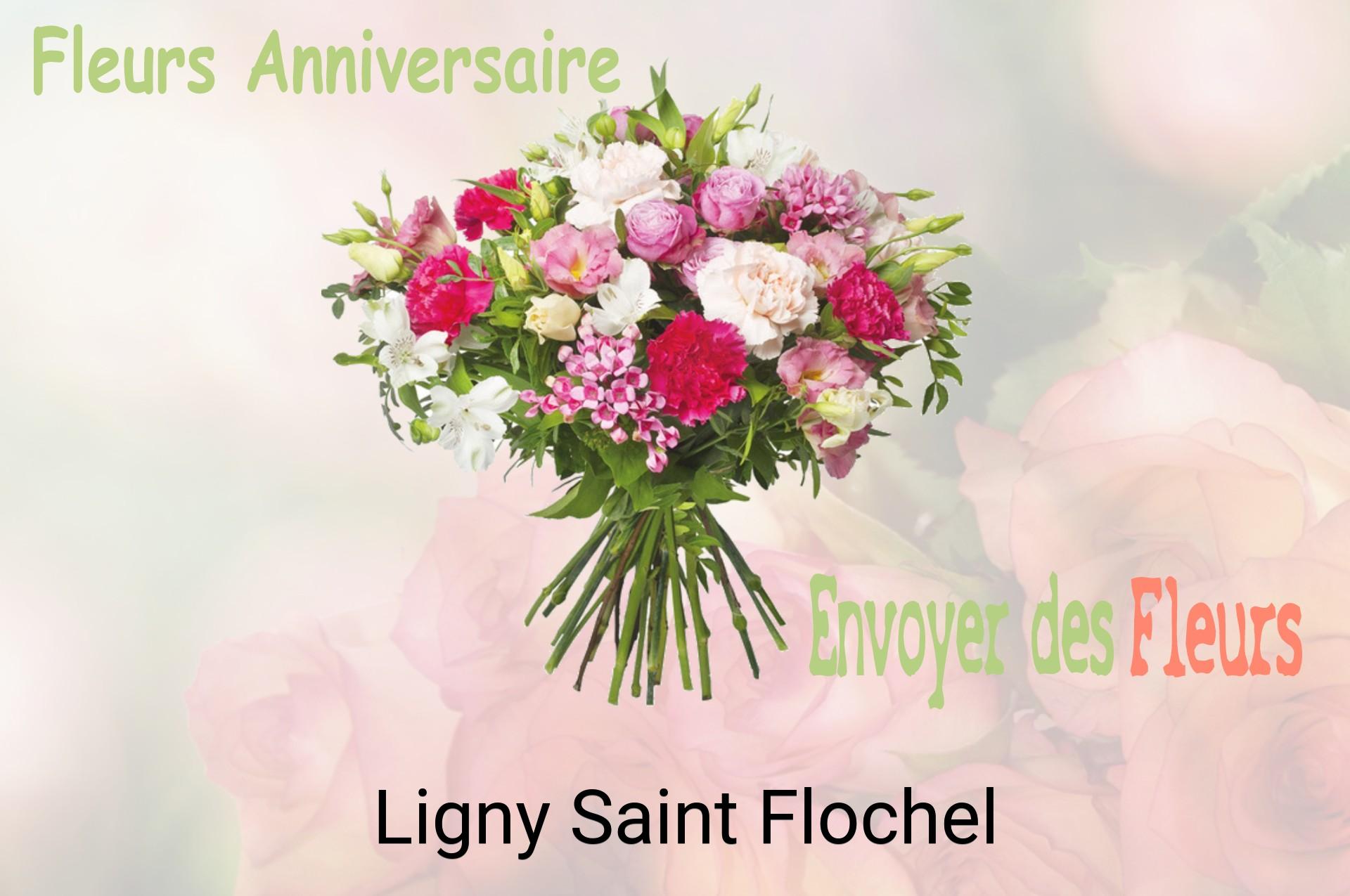 Bouquet de fleurs d’anniversaire livré à Ligny-Saint-Flochel