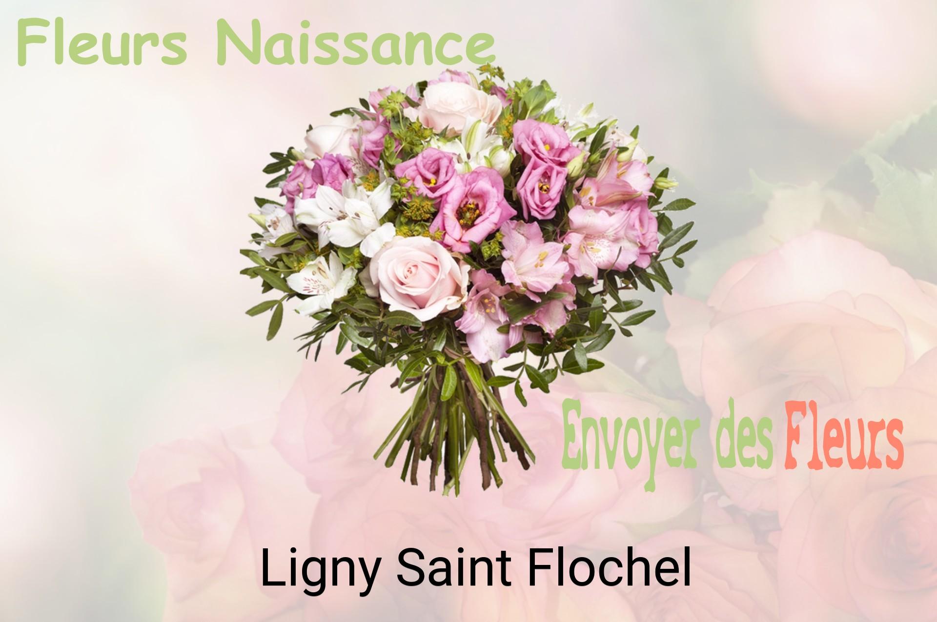 Bouquet de fleurs de naissance livré à Ligny-Saint-Flochel